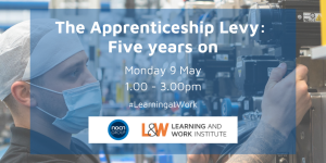 Apprenticeship Levy 5 years on event