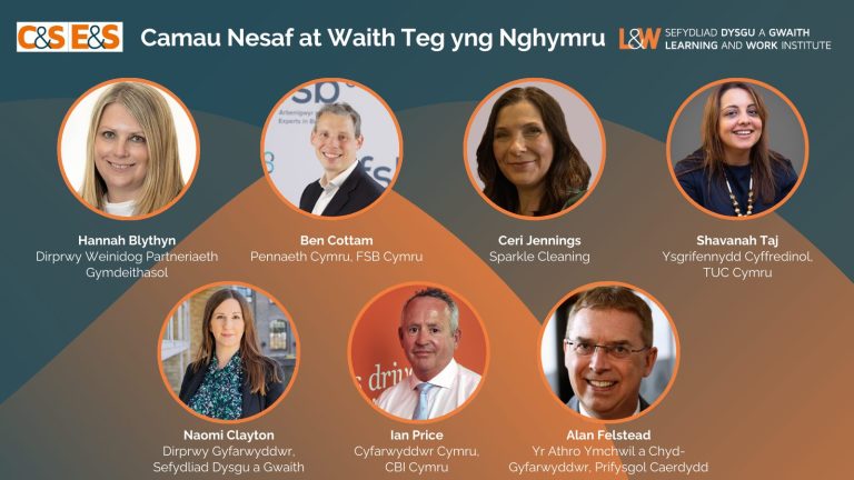 Camau Nesaf at  Waith Teg yng Nghymru