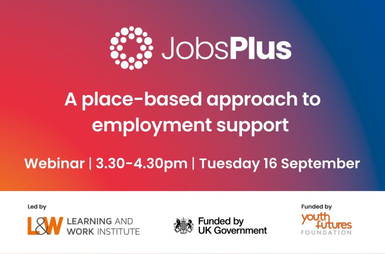 JobsPlus: a place-based approach to employment support