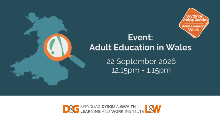 Adult Learners’ Week Event: Adult Education in Wales