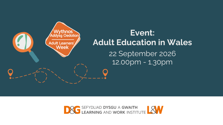 Adult Learners’ Week Event: Adult Education in Wales